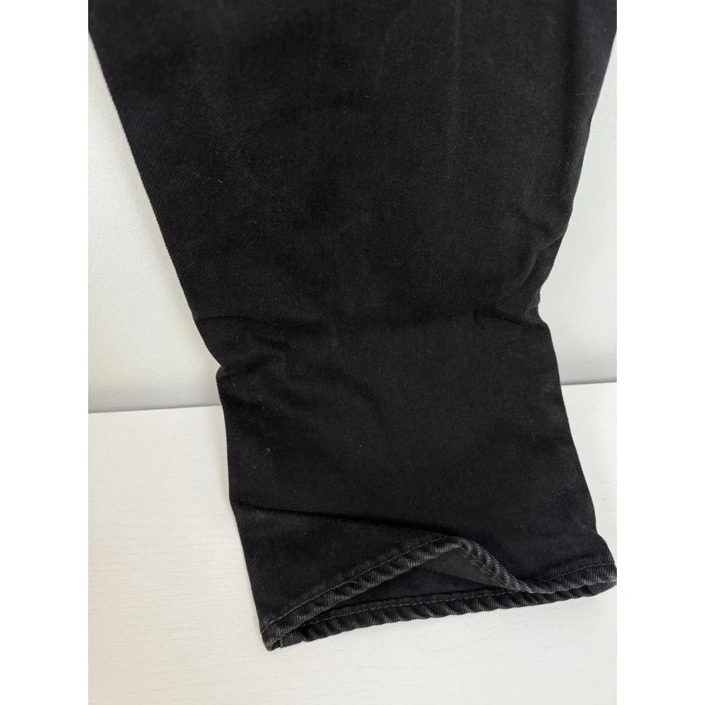 Levi's 501 Men Jeans 40X30 Black Denim Original Fit Straight Leg Button Fly READ
